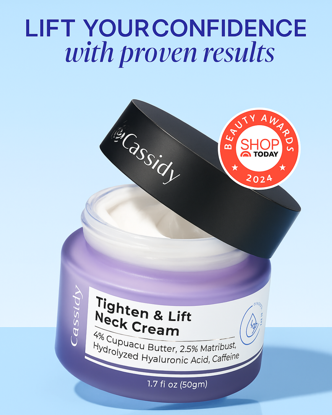 CASSIDY Tighten & Neck lift Cream 50gm