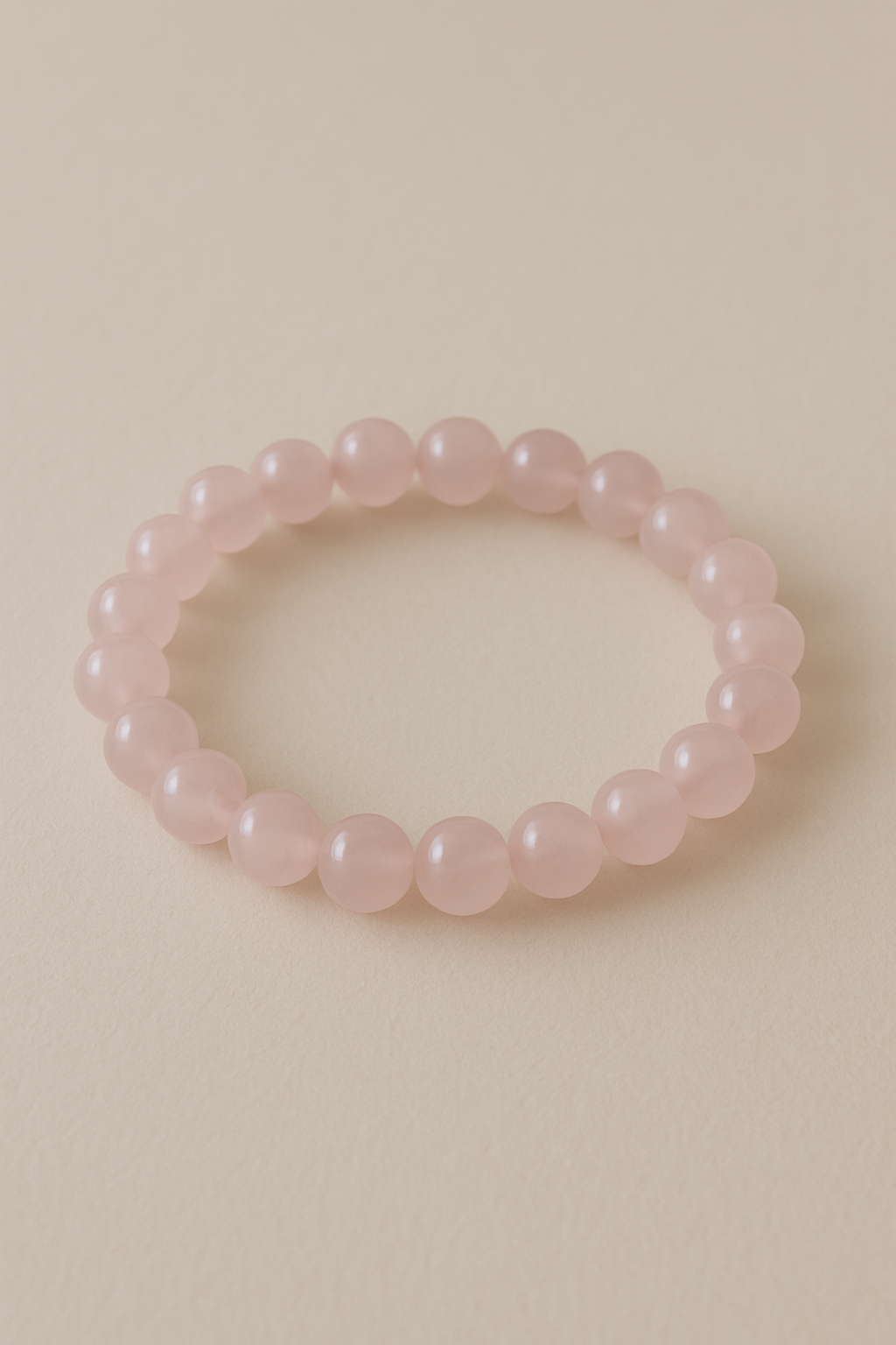 Rose quartz bracelet - For self love and emotional balance