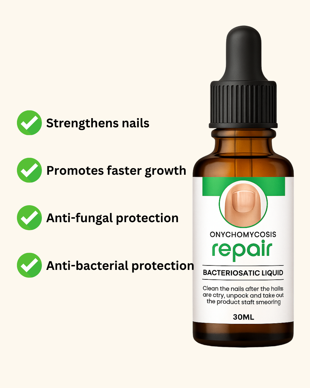 Nail Serum for long, healthy & fungus free nails