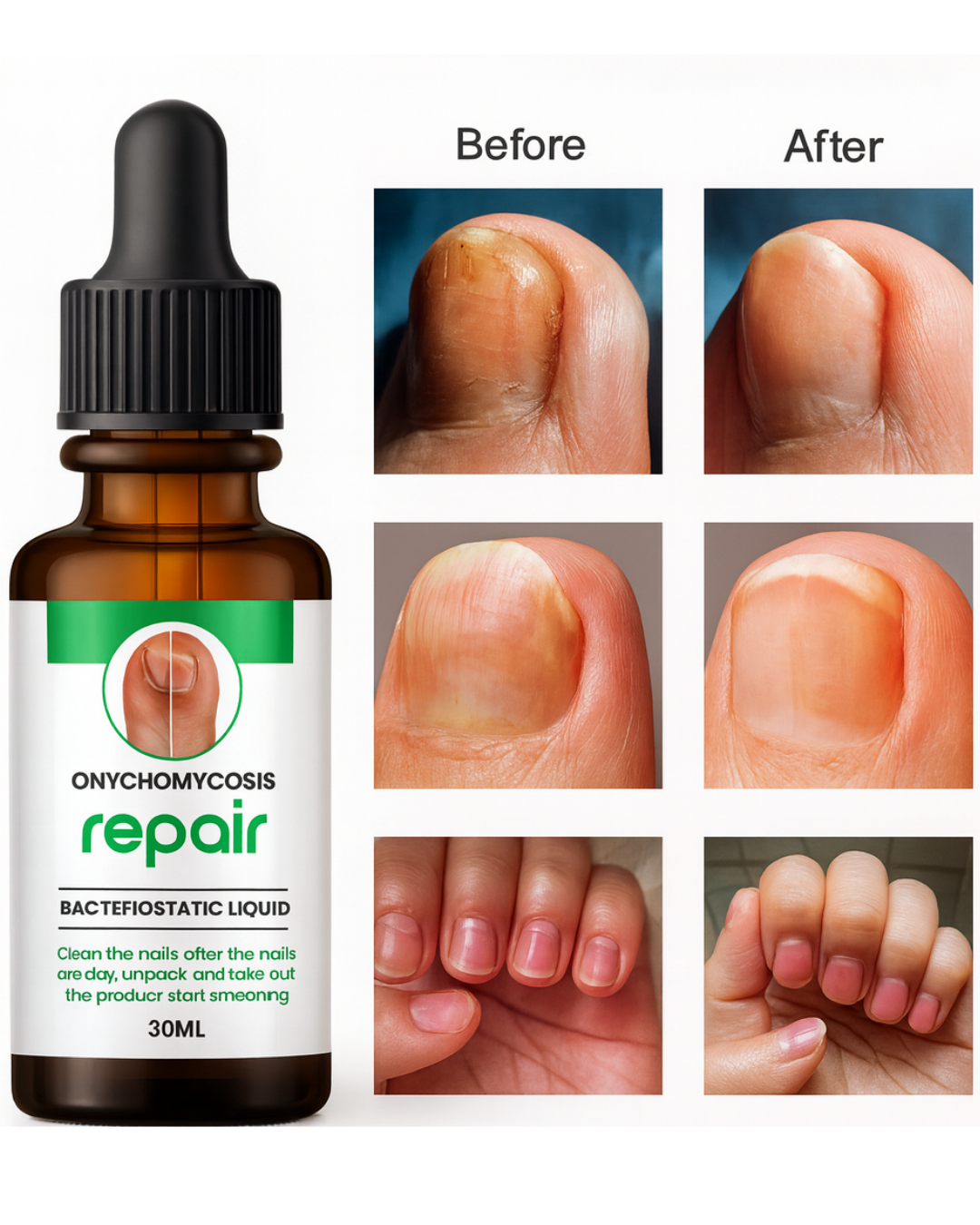 Nail Serum for long, healthy & fungus free nails