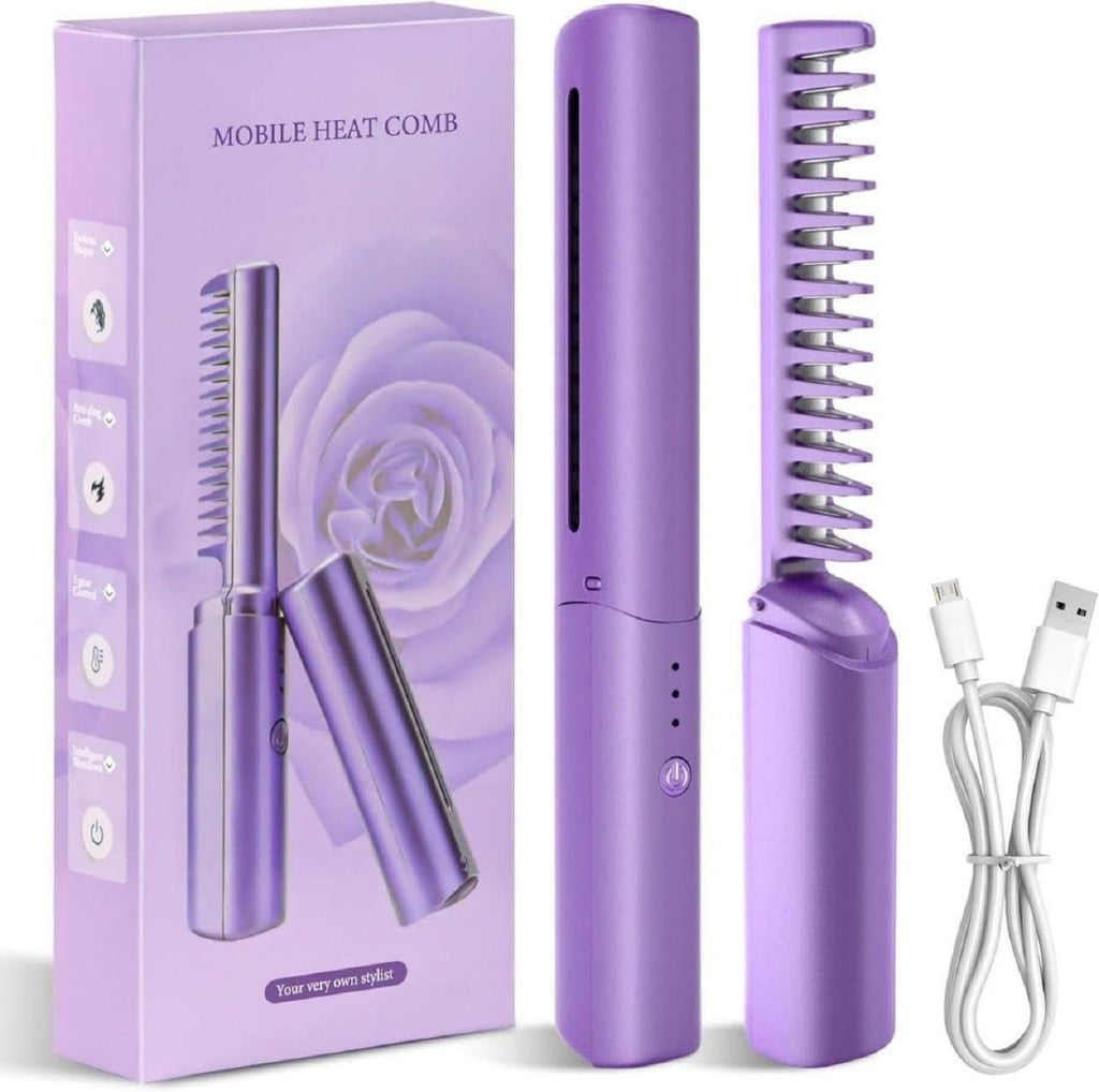 Portable hair straightner