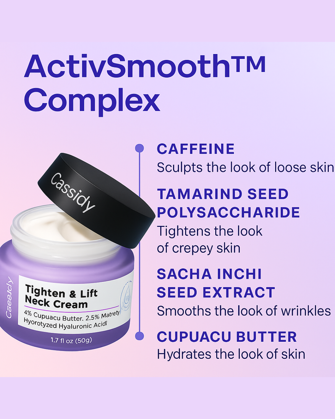 CASSIDY Tighten & Neck lift Cream 50gm
