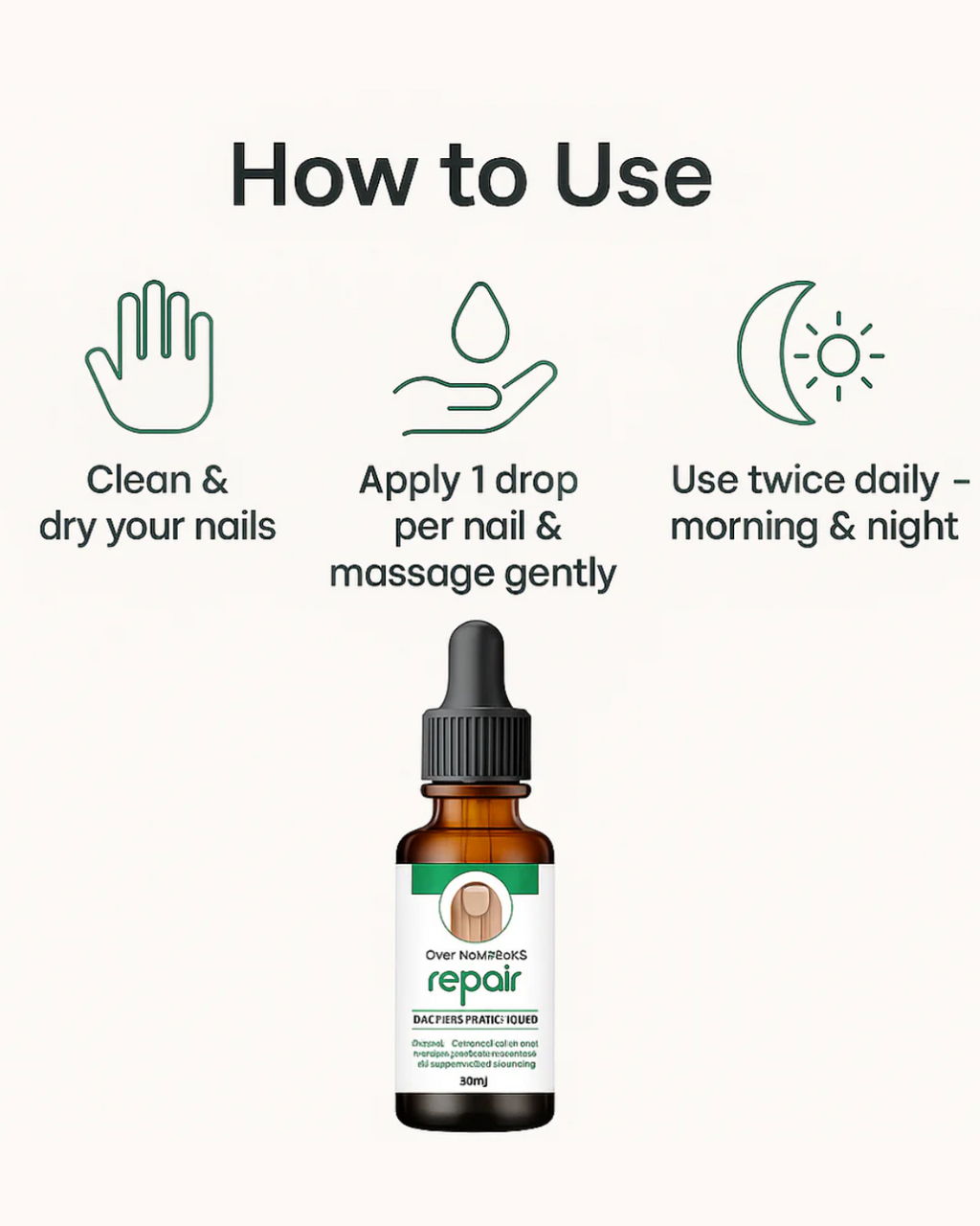 Nail Serum for long, healthy & fungus free nails