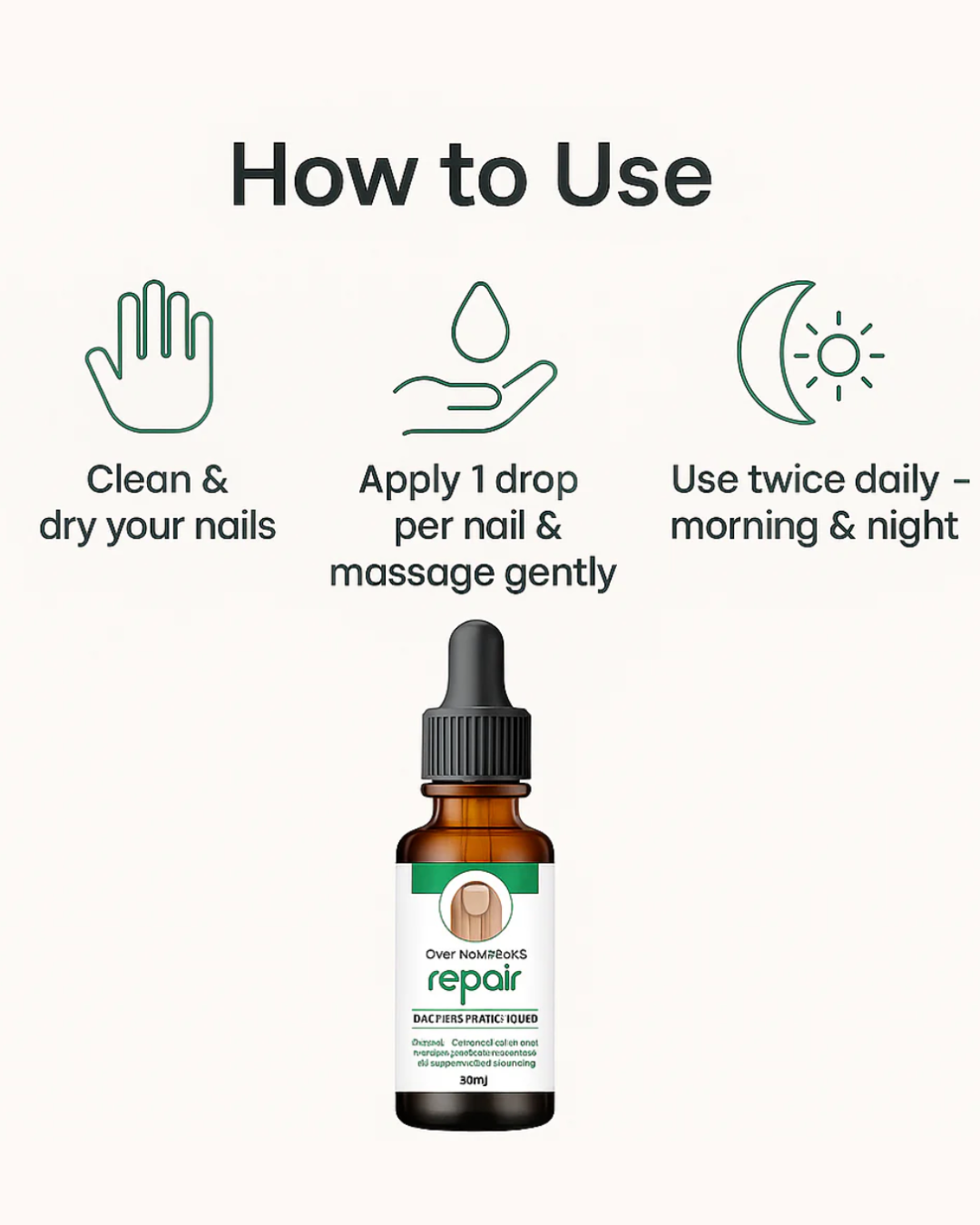 Nail Serum for long, healthy & fungus free nails
