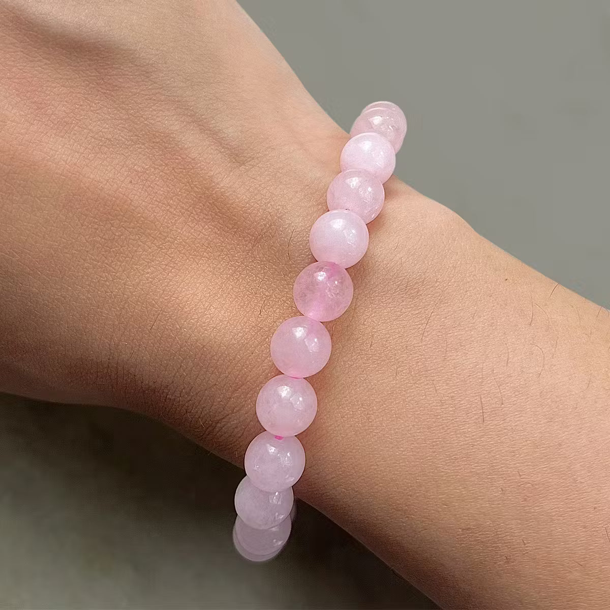 Rose quartz bracelet - For self love and emotional balance